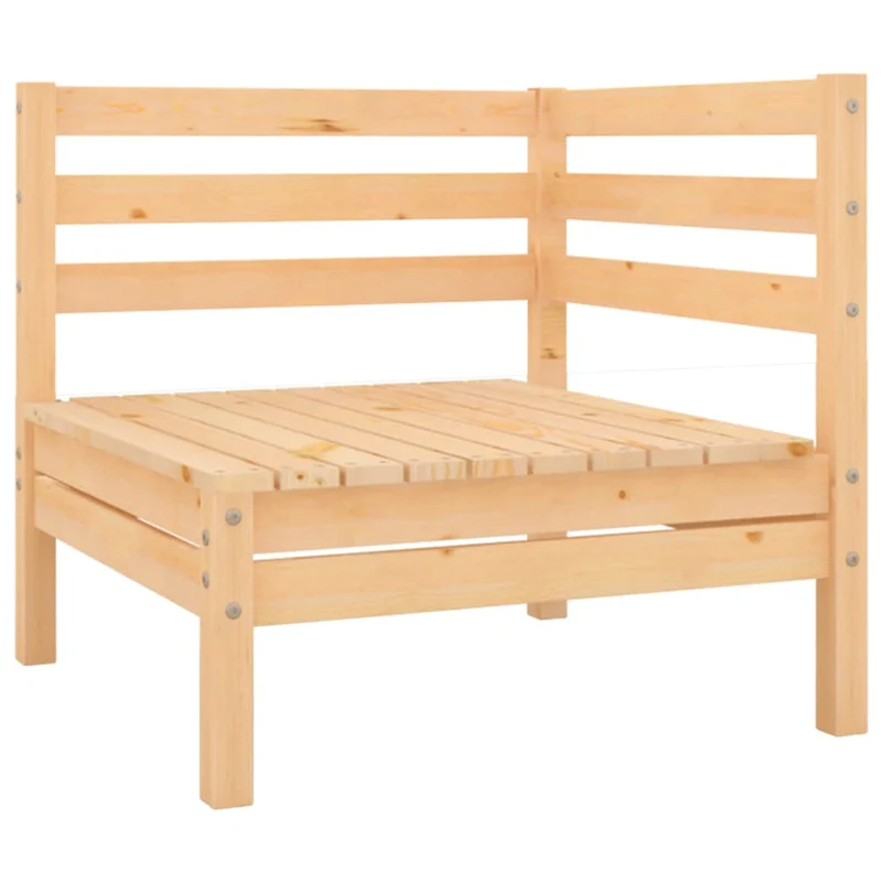 Salon de jardin meuble d'extérieur ensemble de mobilier 4 pièces bois de pin massif 02_0016232