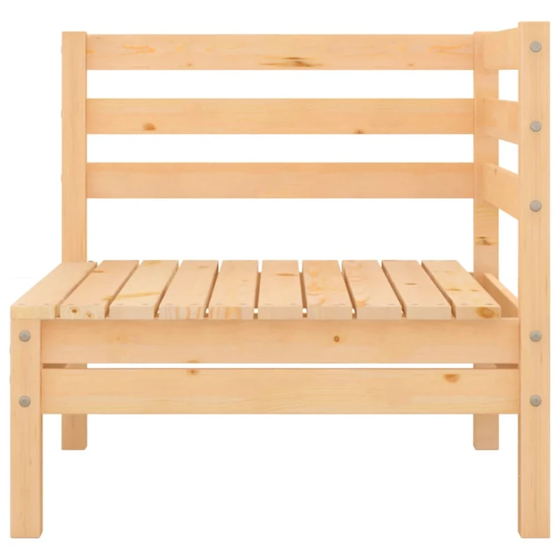 Salon de jardin meuble d'extérieur ensemble de mobilier 4 pièces bois de pin massif 02_0016232