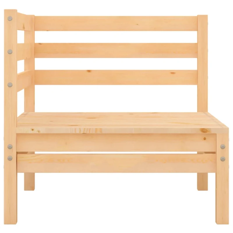 Salon de jardin meuble d'extérieur ensemble de mobilier 4 pièces bois de pin massif 02_0016232