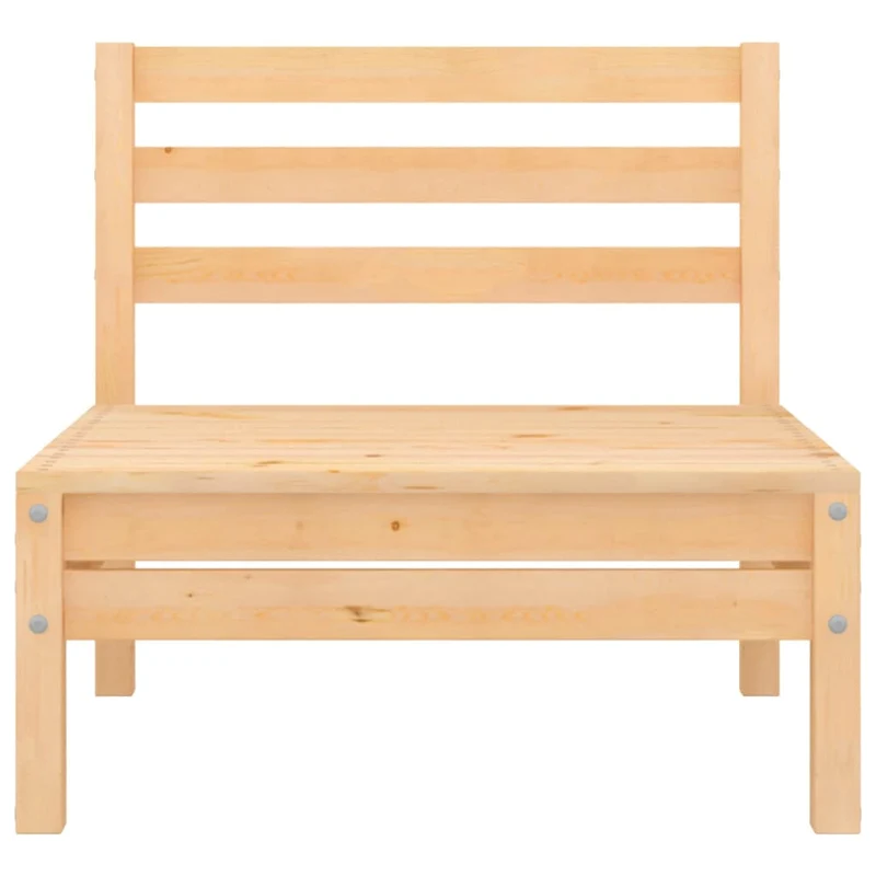 Salon de jardin meuble d'extérieur ensemble de mobilier 4 pièces bois de pin massif 02_0016232