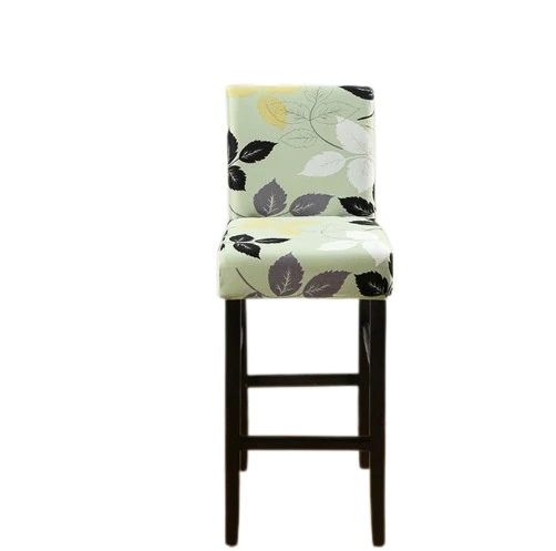 Housse de Tabouret Feuillage Vert
