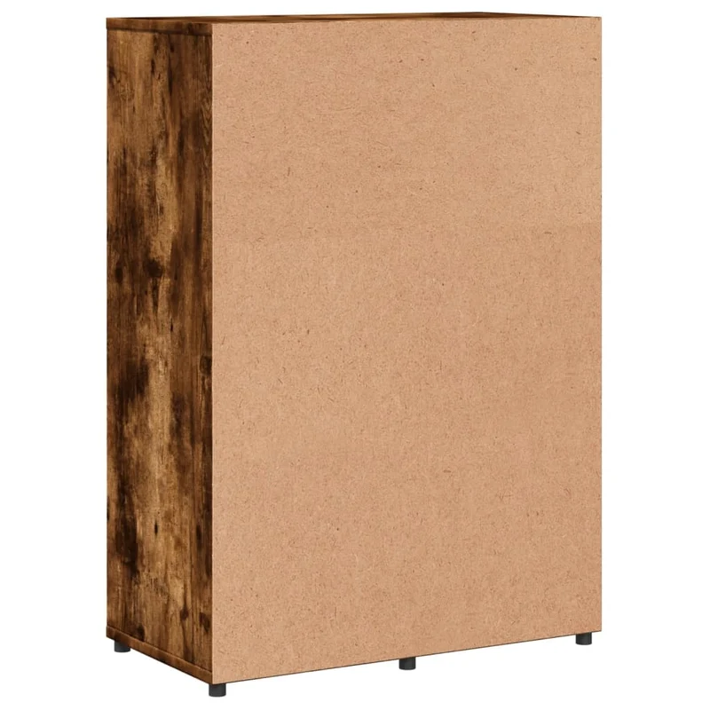 Buffet bahut commode armoire meuble de rangement organisateur cuisine salle de séjour salon 60 x 31 x 84 cm bois d'ingénierie marron 02_0030970