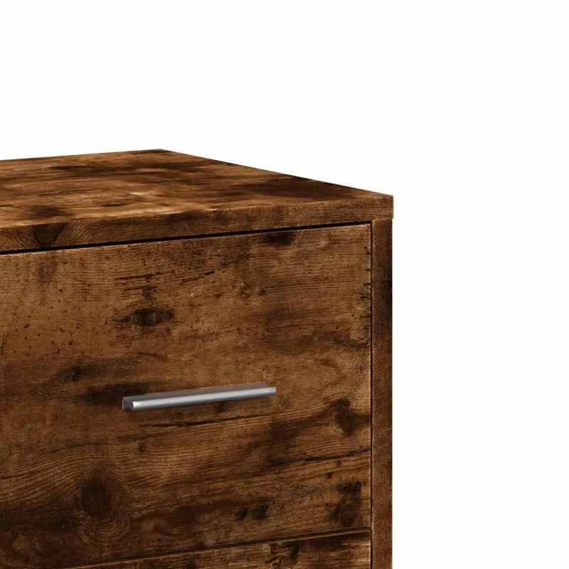Buffet bahut commode armoire meuble de rangement organisateur cuisine salle de séjour salon 60 x 31 x 84 cm bois d'ingénierie marron 02_0030970