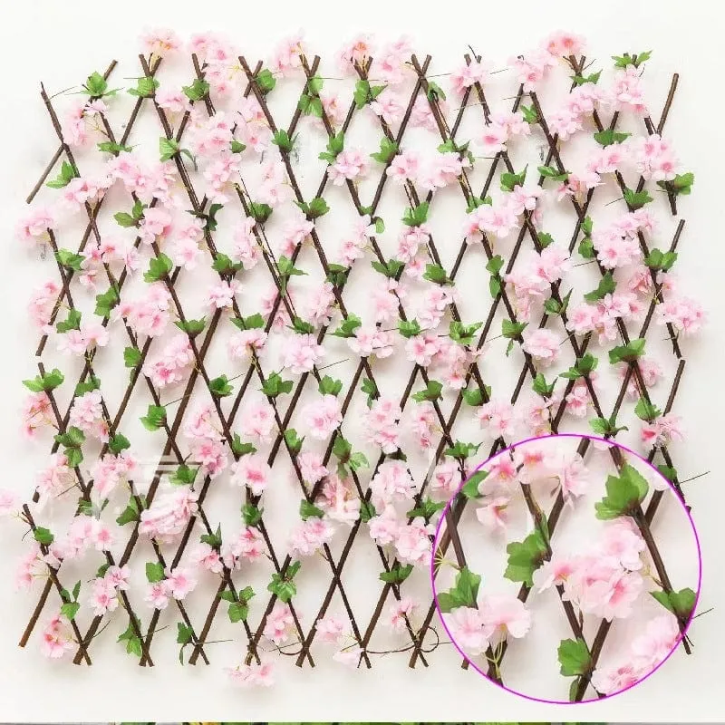 Clôture Florale synthétique Extensible