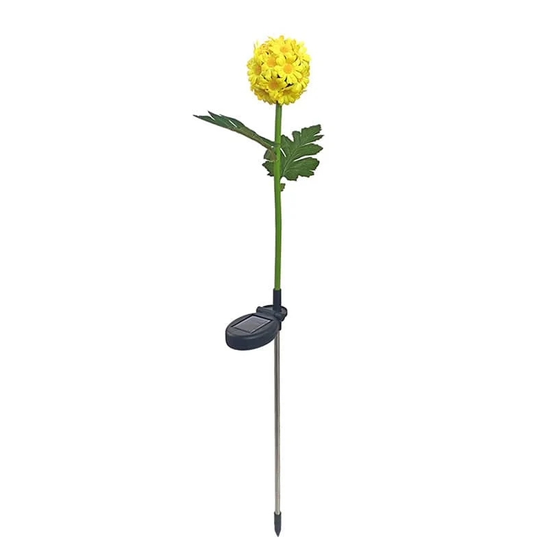 Lampe Solaire Fleur Extérieur Chrysanthème