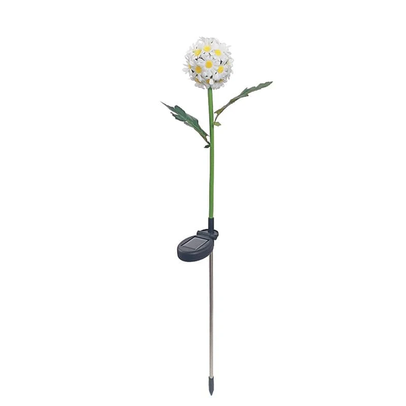 Lampe Solaire Fleur Extérieur Chrysanthème