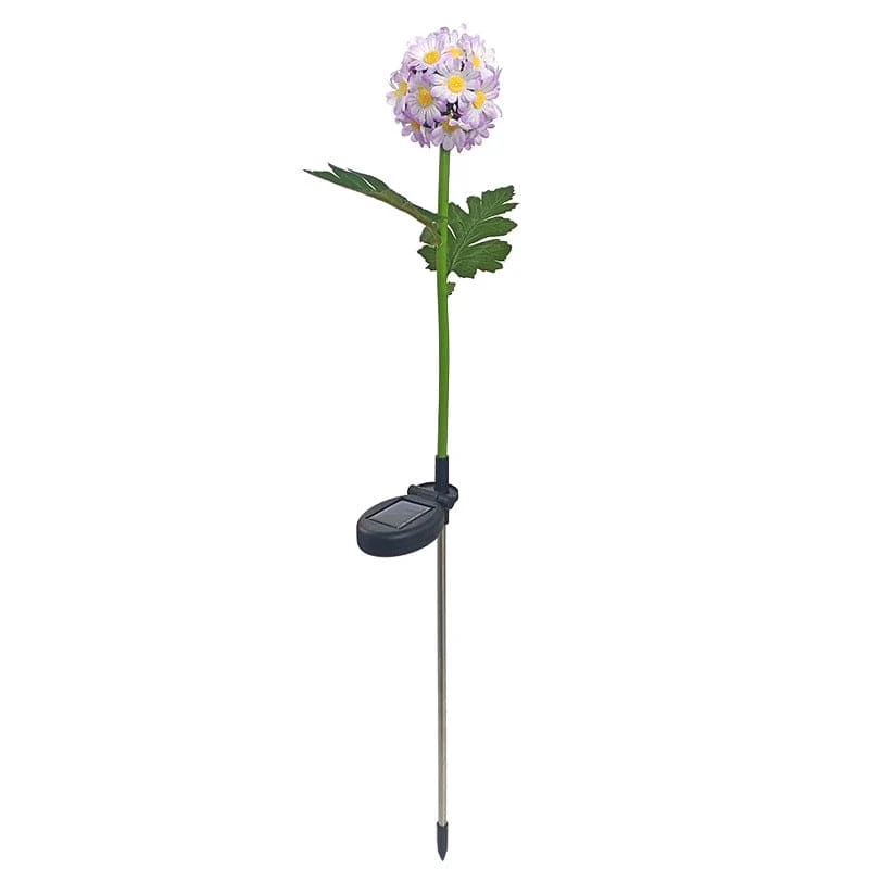 Lampe Solaire Fleur Extérieur Chrysanthème