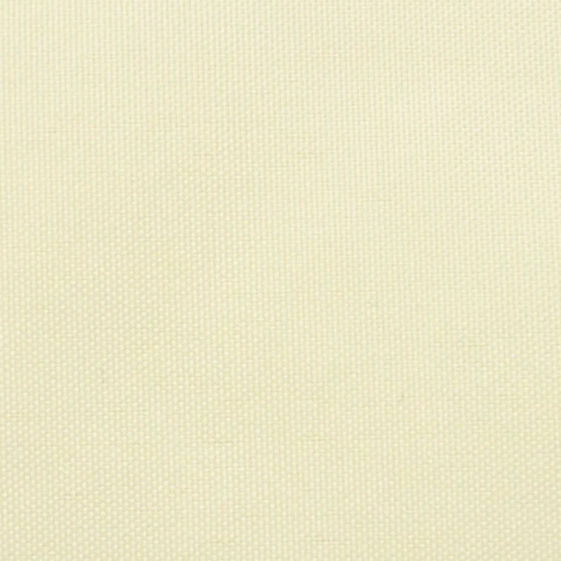 Voile toile d'ombrage parasol tissu oxford rectangulaire 6 x 8 m crème 02_0009744