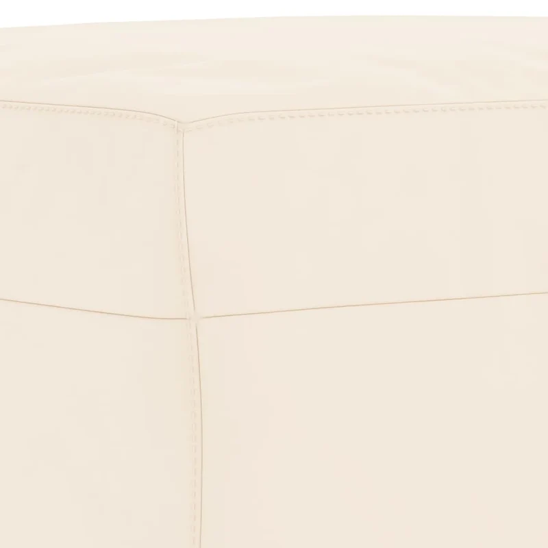Banc banquette 100 x 35 x 41 cm velours crème 02_0010472
