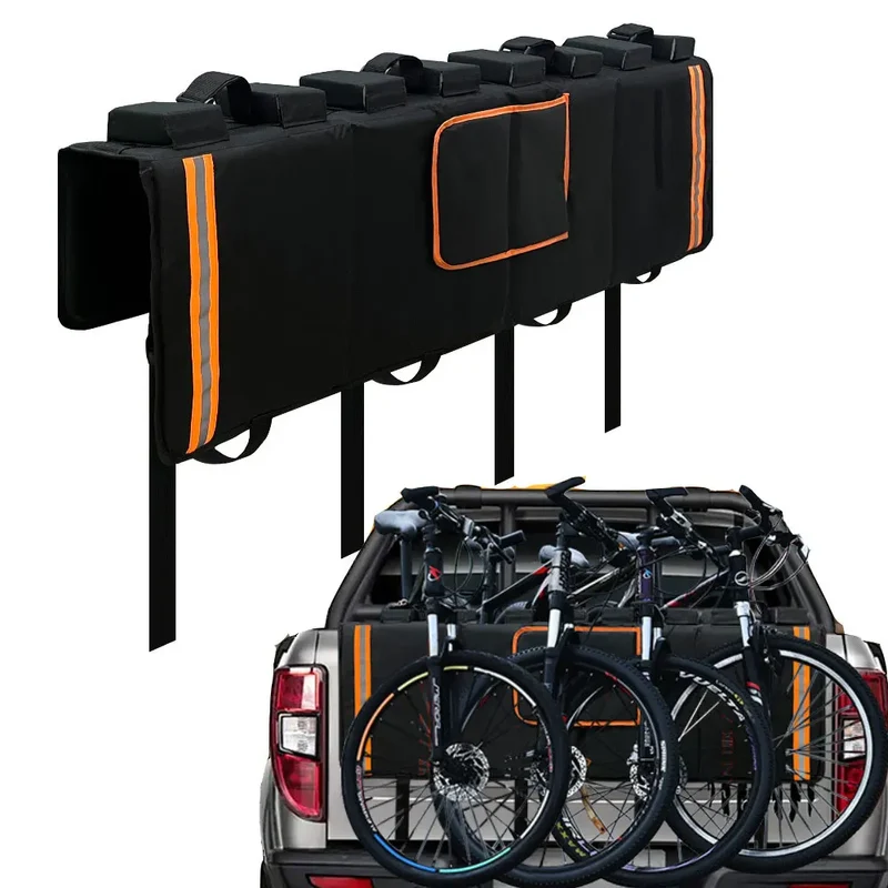 Porte-Vélos de Coffre Rembourré Universel 5 Vélos