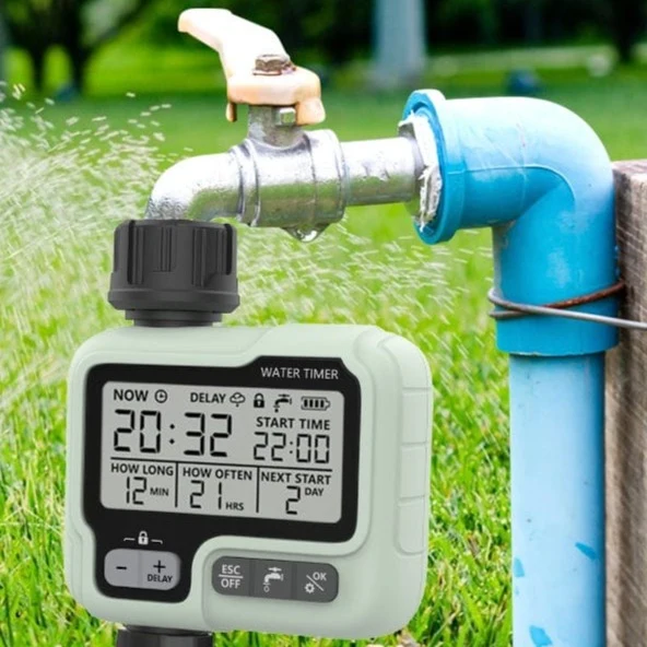 Minuteur d'arrosage automatique Premium