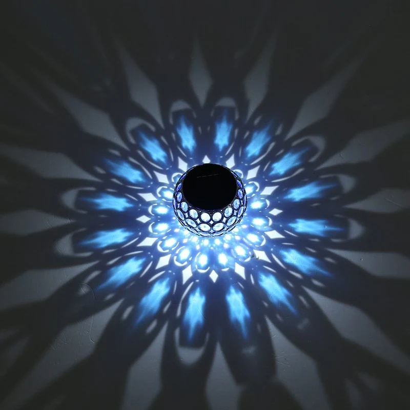 Lampe de Table Solaire Mosaïque Colorée LED