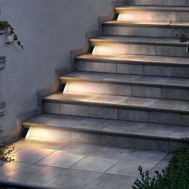 Spot Solaire Extérieur Escalier Anti-Vol