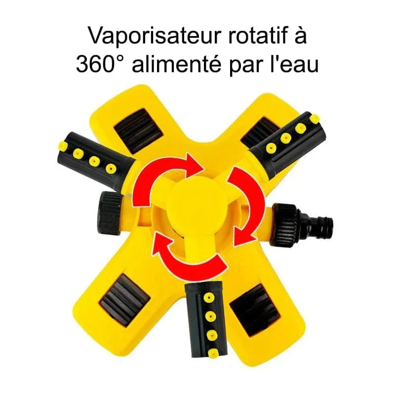 MaxiSpray - Arroseur de Jardin Rotatif Automatique