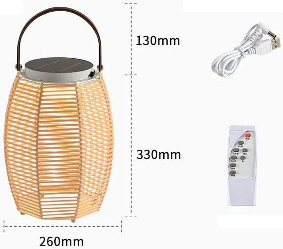 Lampe Solaire Jardin Haut de Gamme Portative