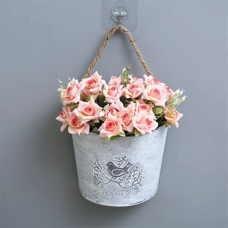 Pot de Fleur Mural