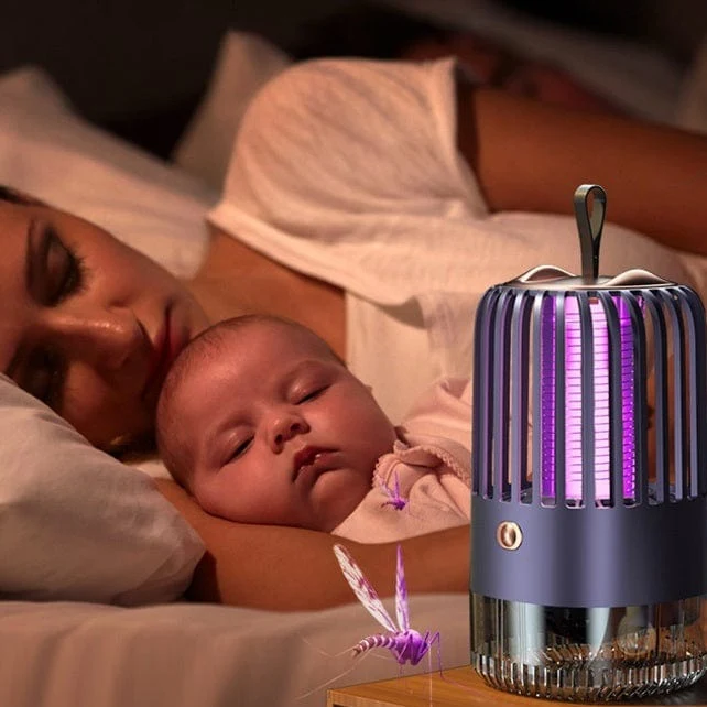 MoustikUV - Lampe Anti-moustiques à UV Surpuissante
