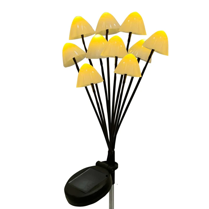 Lampe Solaire Champignon Féérique