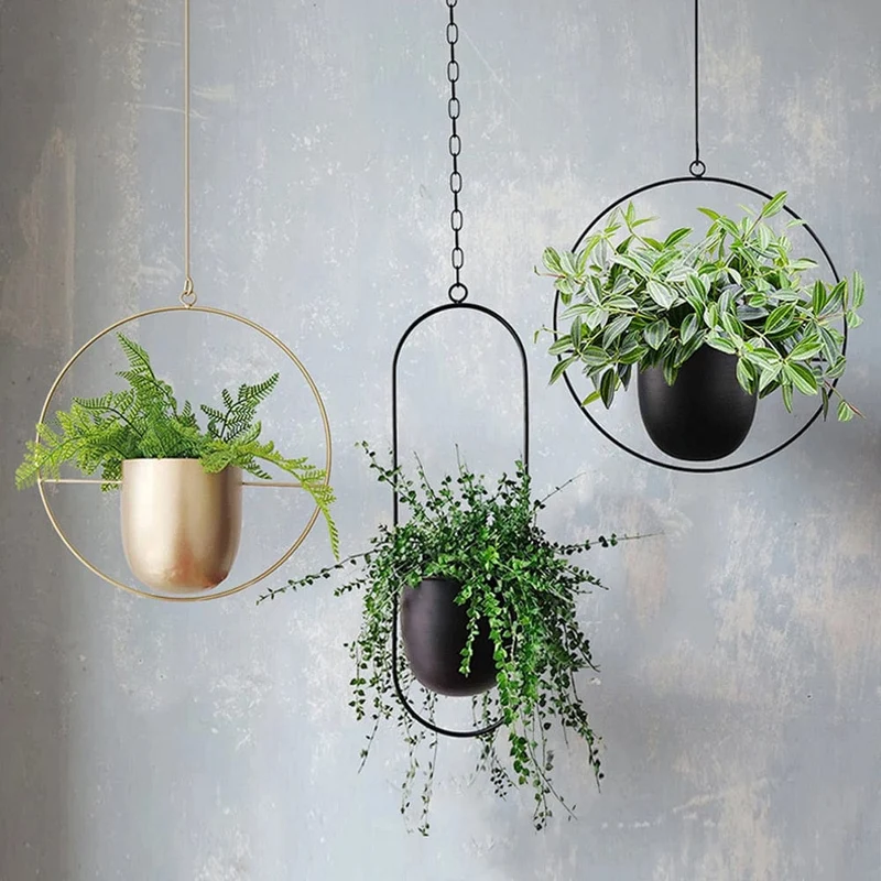 Pot de Fleur Suspendu Moderne "Anlegg"