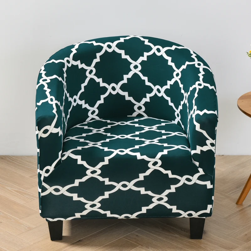 Housse fauteuil Cabriolet Géométrique Vert