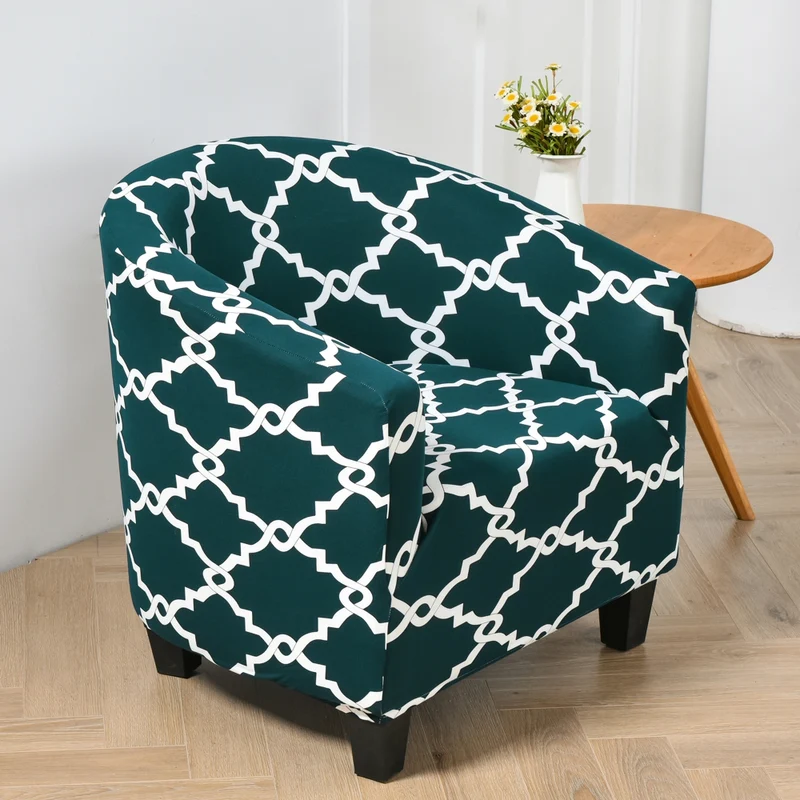 Housse fauteuil Cabriolet Géométrique Vert