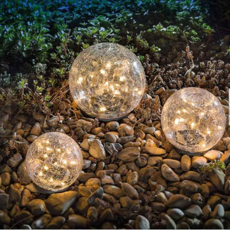 Lampe Boule Extérieur Solaire Lumi-Globe Enchanté