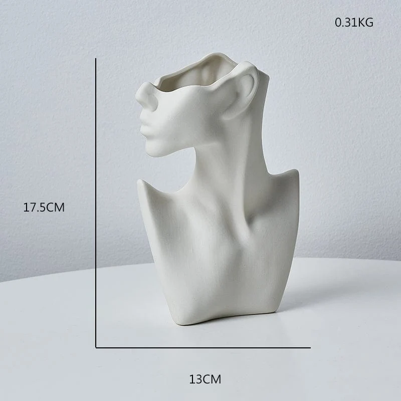 Vase Buste Artistique Moderne
