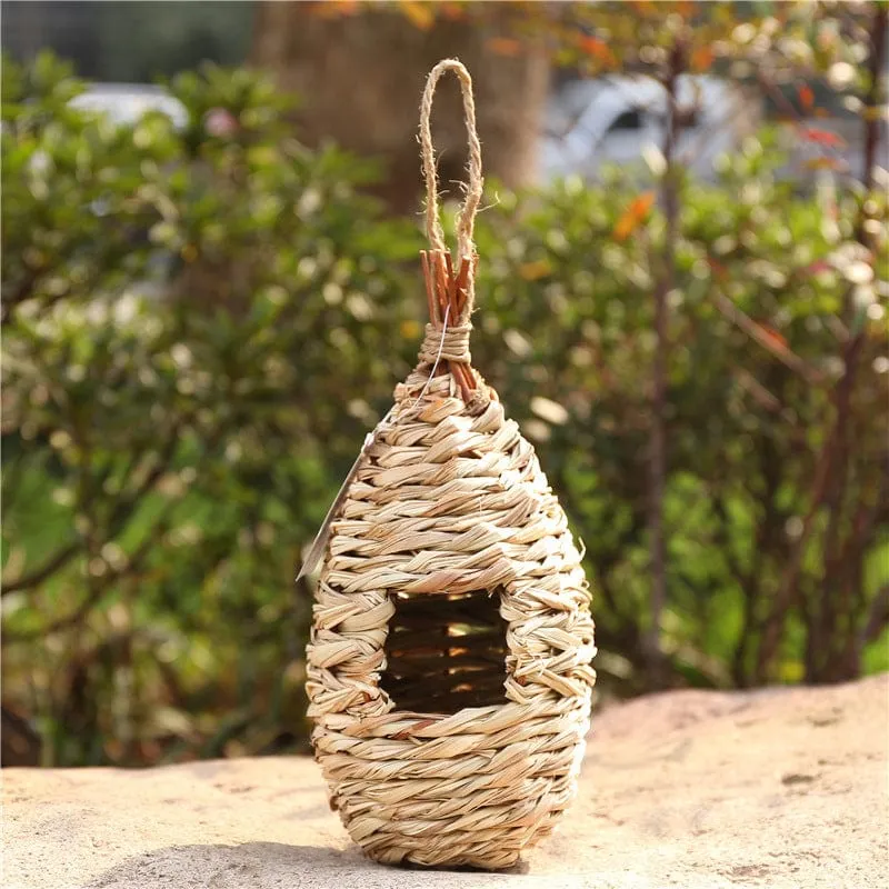 Nichoirs pour oiseaux tissés Main