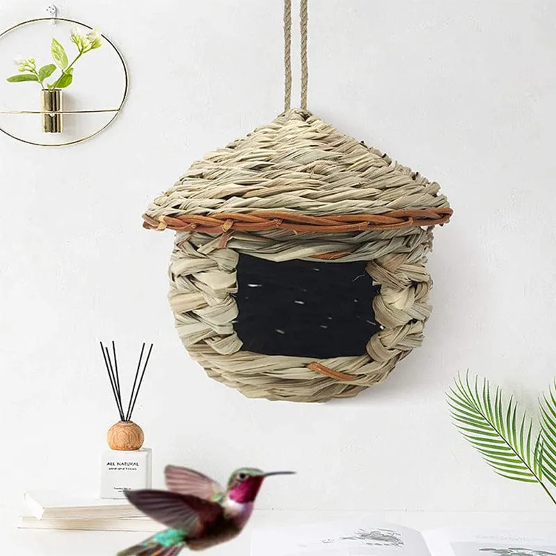 Nichoirs pour oiseaux tissés Main