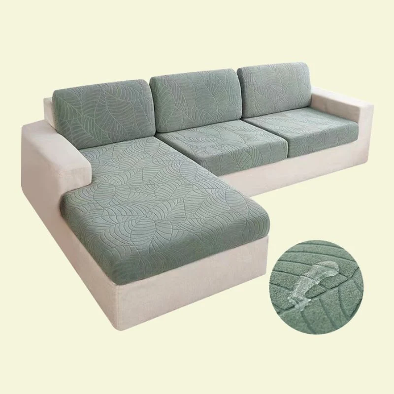 Housse de Coussin Canapé Imperméable Vert