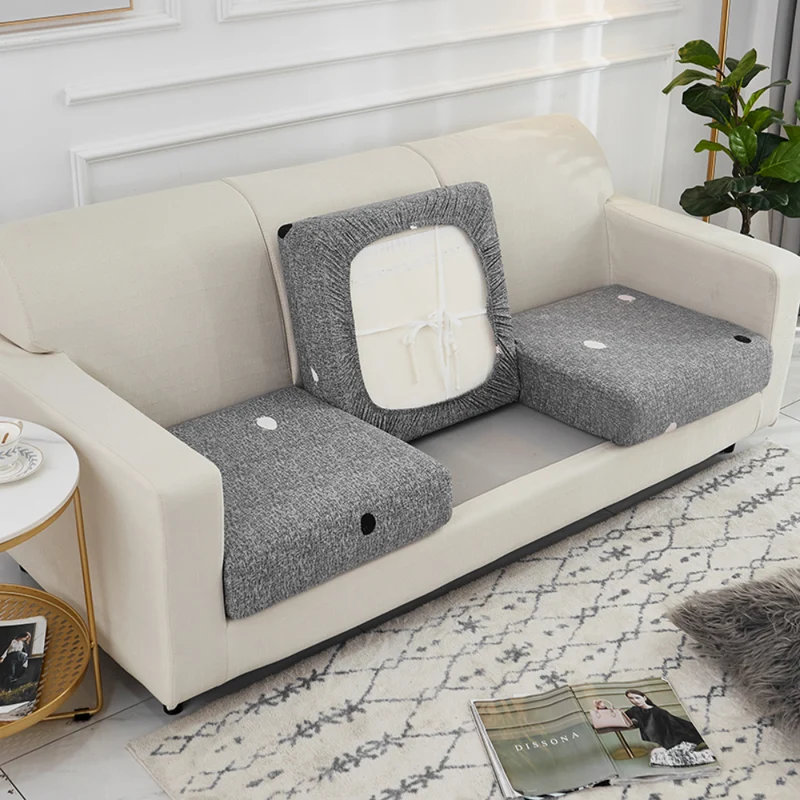 Housse de Coussin Canapé à Pois