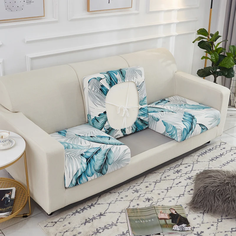 Housse de Coussin Canapé Floral