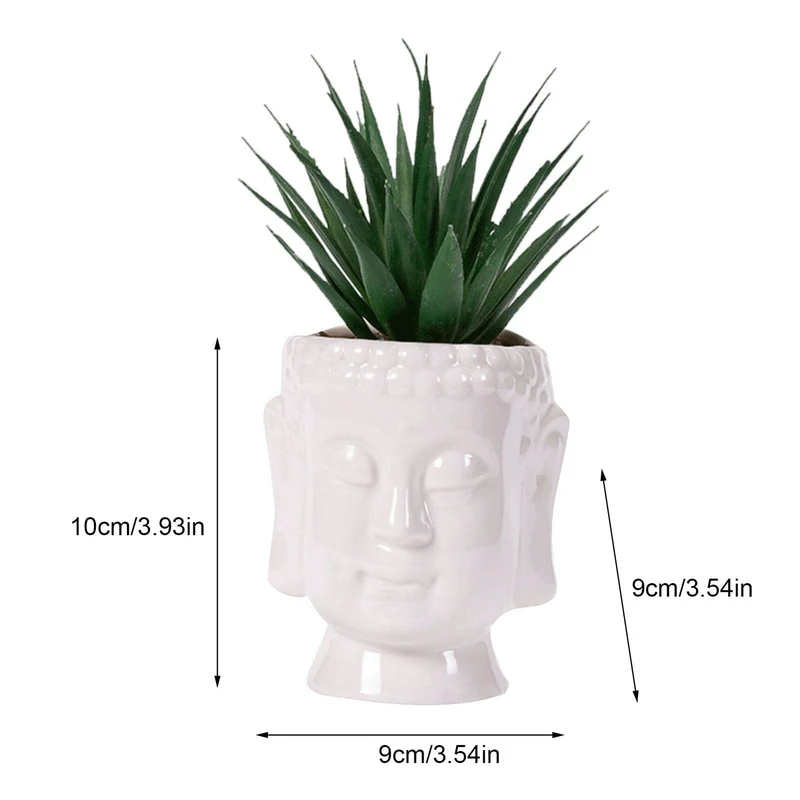 Pot de Fleur en Céramique Bouddha