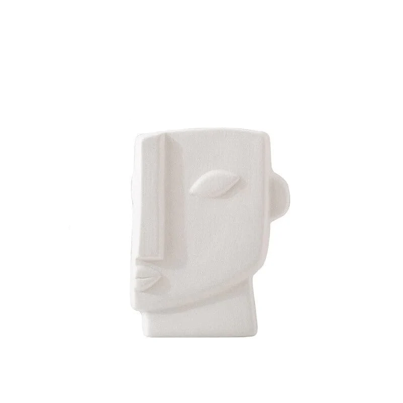Vase Visage Abstrait