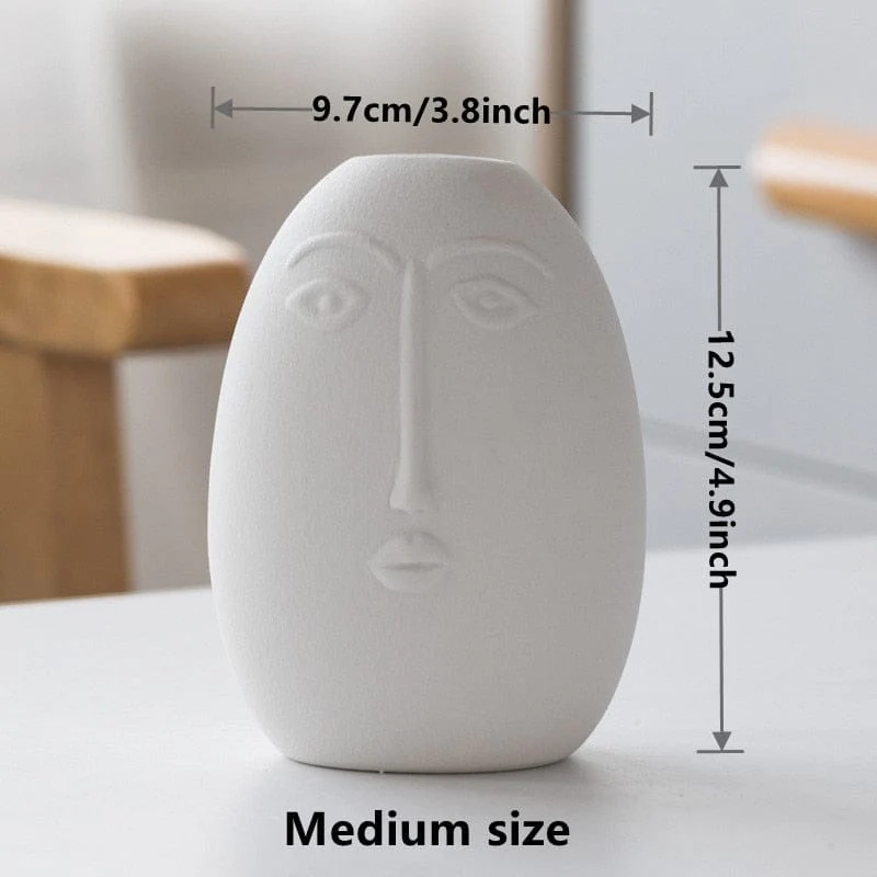 Vase Humoristique en Céramique