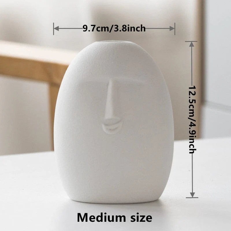 Vase Humoristique en Céramique