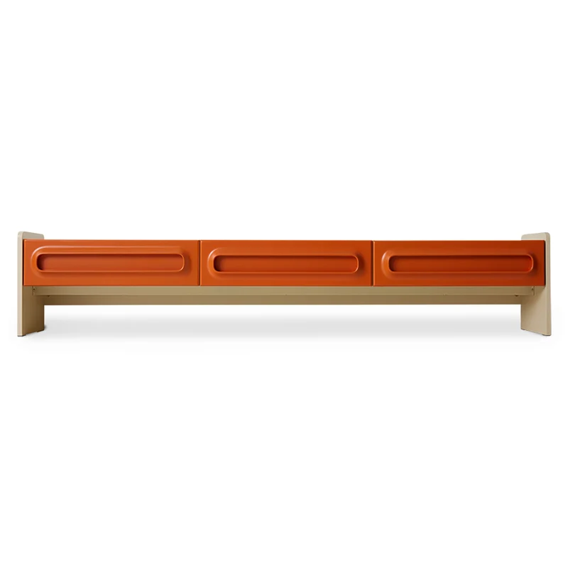 CONSOLE BASSE ORANGE