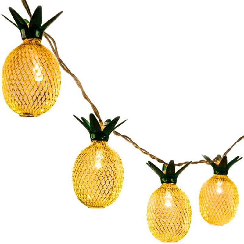 Guirlande Lumineuse Solaire Mini Ananas