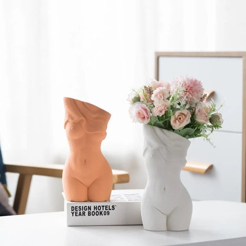 Vase Corps de Femme en Céramique