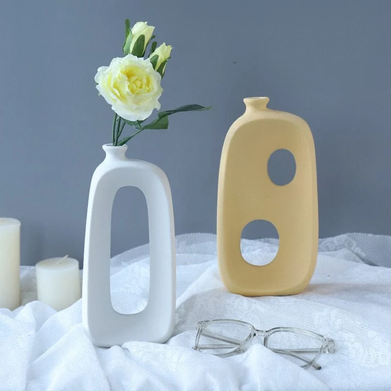 Vase Contemporain en Céramique
