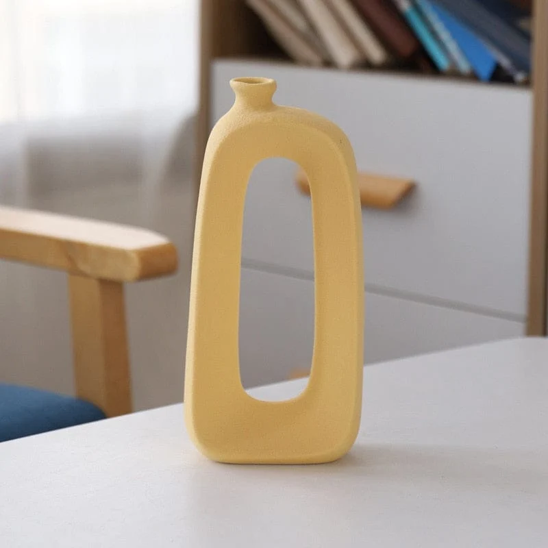 Vase Contemporain en Céramique