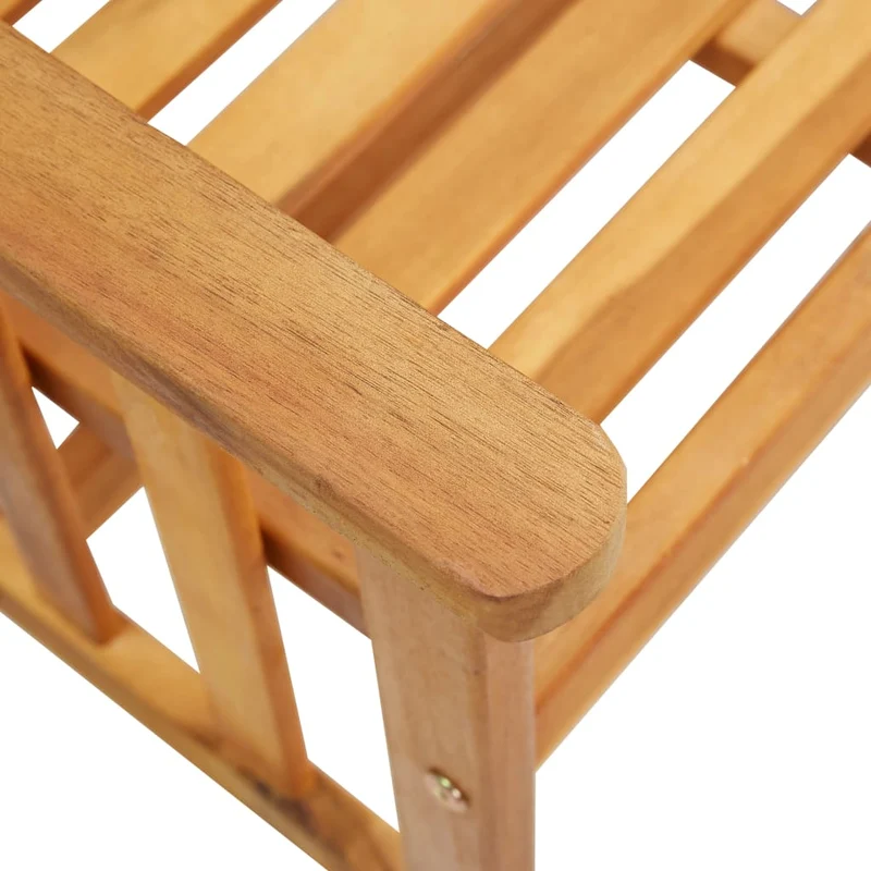 Chaises de jardin avec table à thé et coussins acacia solide 02_0013342