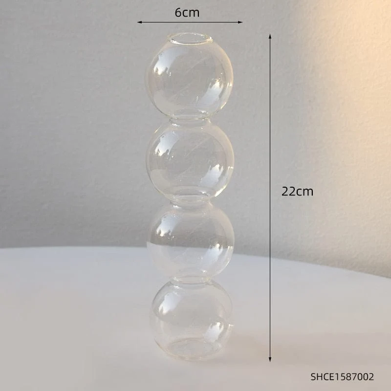 Vase en Verre "Bubble Glass"