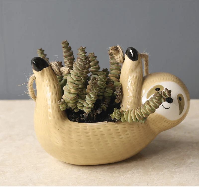 Cache-Pot Paresseux