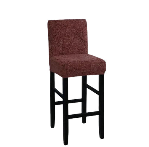 Housse de Tabouret Imprimée Rouge