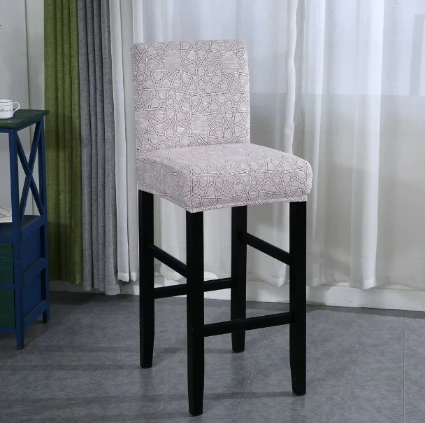 Housse de Tabouret Etoile Rose