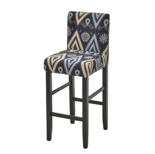 Housse de Tabouret Géométrique Colorée