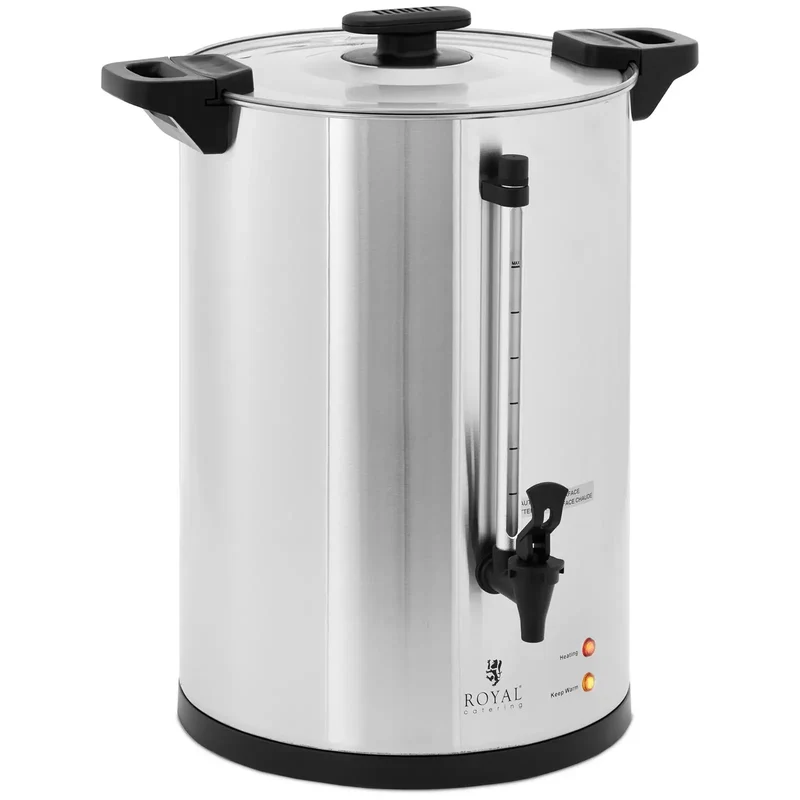Percolateur professionnel 20 litres acier inoxydable argenté 14_0009486