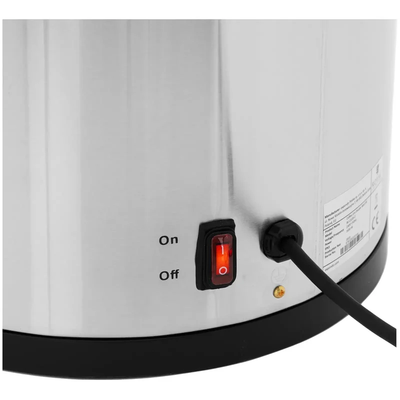 Percolateur professionnel 20 litres acier inoxydable argenté 14_0009486