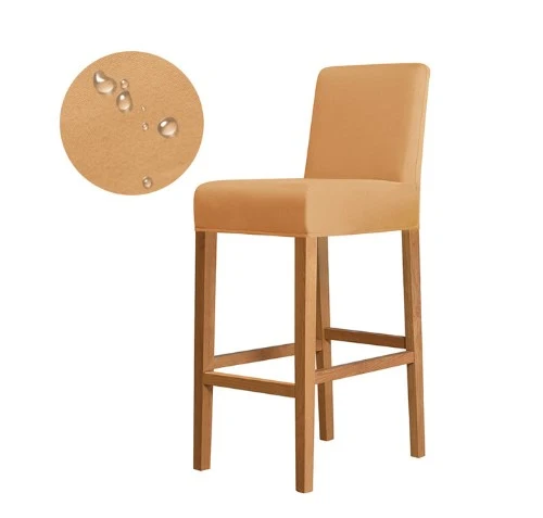 Housse de Tabouret Camel Beige